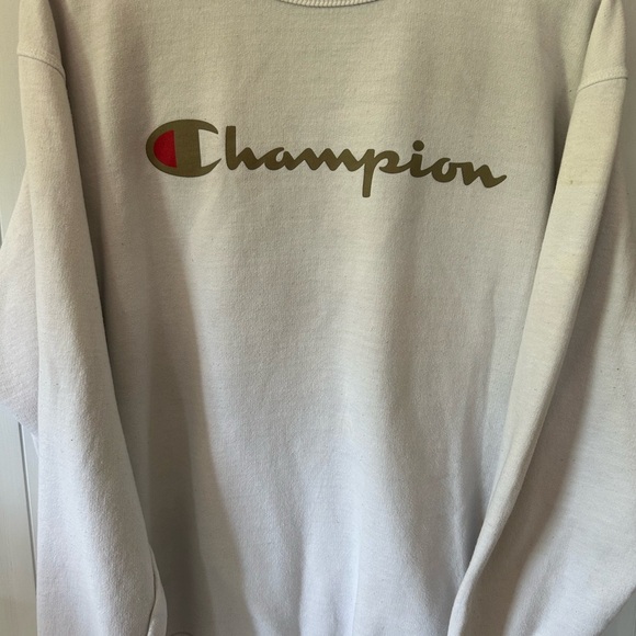 Champion Gray Athletic Sweatshirt - Picture 1 of 4